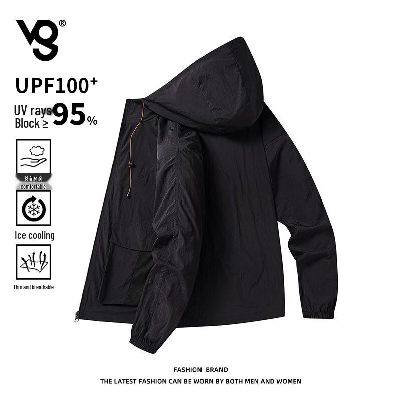 Мужская куртка VUUG с защитой от солнца UPF100+ для активного отдыха 2XL