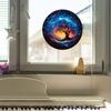 Creative Life Tree Dreamy Starry Sky Home Glass Window Beautification and Decoration Static Electricity Window Sticker