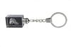Barbet, French Water Dog - Crystal Key Ring with Dog Photo, Illuminated Key Ring, Unique Gift by Art-Dog Brand