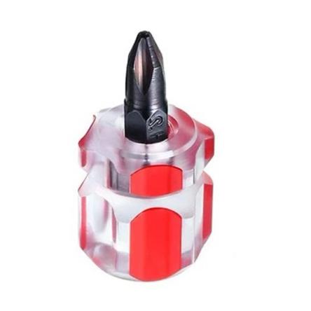 3Pcs Short Screwdriver Flat Head Cross-Head 2-in-1 Set For Narrow Spaces Repairing Sewing Machines Hand Tools