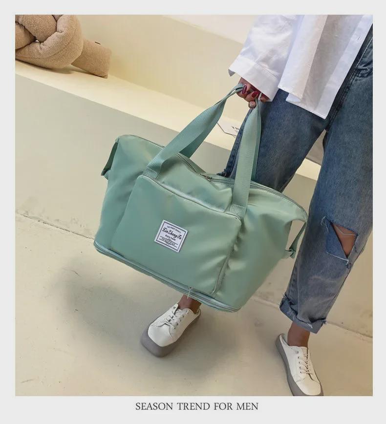 2023 Large Capacity Travel Duffle Bag - Wet/Dry Separation, Fitness & Swimming, Single Shoulder, Crossbody