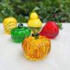 Glass Crafts Pumpkin Strawberry Fruit Ornaments Interesting Crystal Crafts Ornaments  Wedding