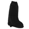1 Pair Snow Shoes Boots Covers with Reflector Waterproof Windproof Non Slip Rain Boot Covers for Hiking Climbing Black