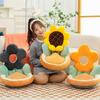 Sunflower Cushion Flower Plush Toy Back Cushions Cartoon Decoration Cute Gift