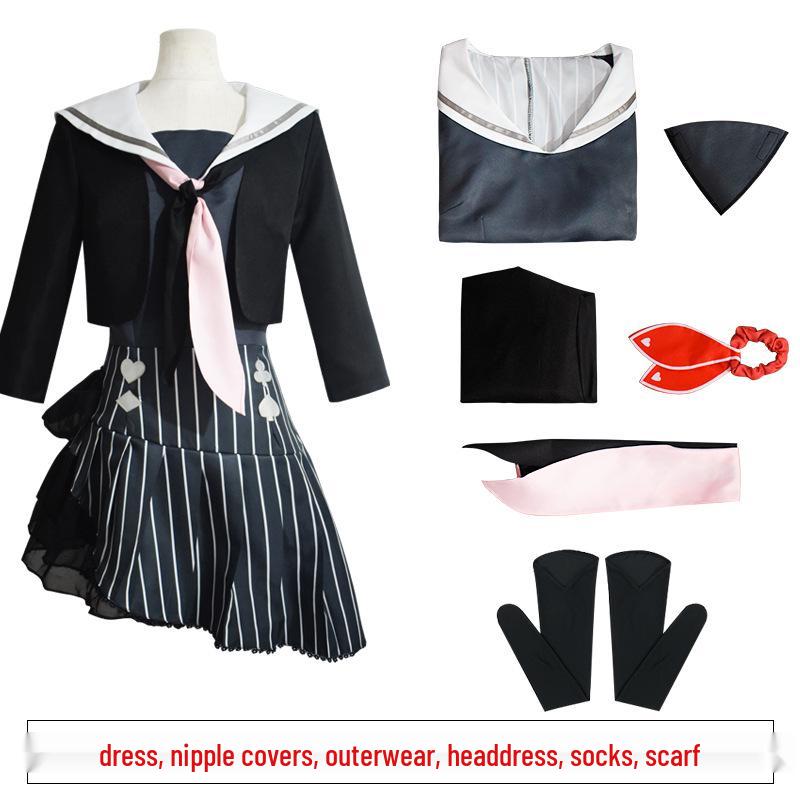 Colorful Stage: Hatsune Miku Cosplay Costume - Mizuki Lolita Full Set