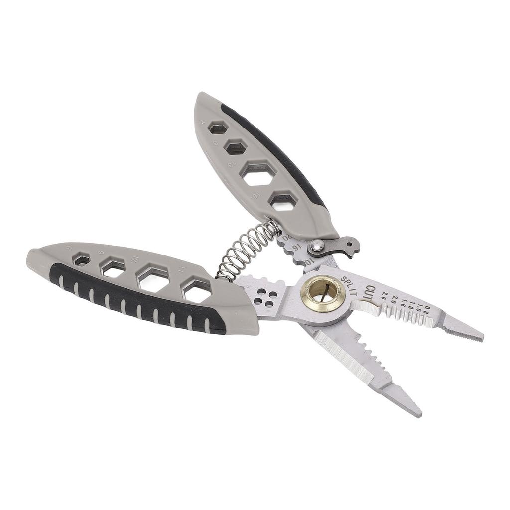 16 in 1 Electrician Pliers 7 Inch Cable Stripper Tool for Wire Crimping Stripping Winding Cutting