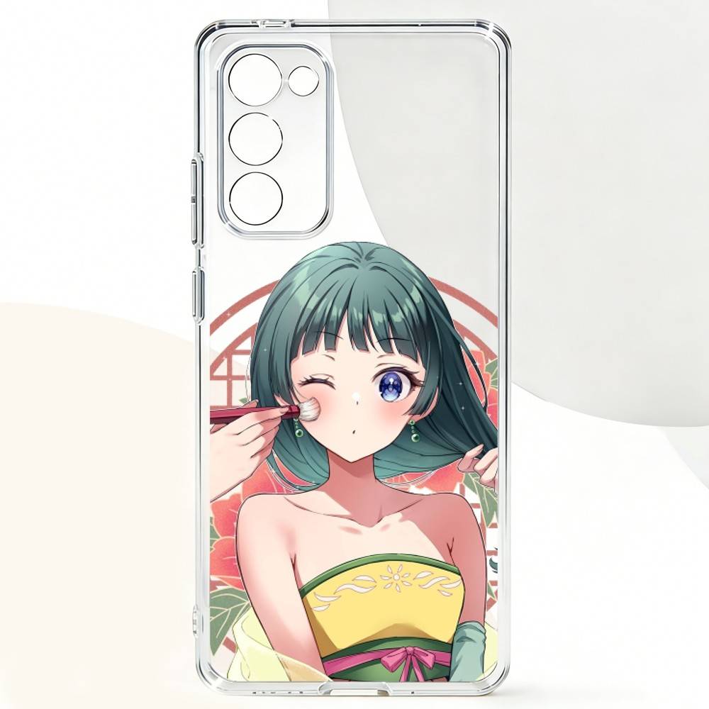 

AnimeThe Apothecary Diaries Phone Case For Samsung Galaxy A,71,70,52,51,40,31,50,50S,30S,21S,12,10,Note20ultra Transparent Cover Samsung a50 30s 50s