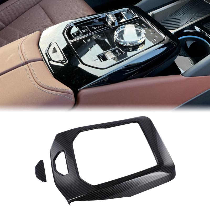 ABS Carbon Fiber Cover Carbon Fiber Console Trim Car ization Color Carbon Fiber Long-lasting Performance