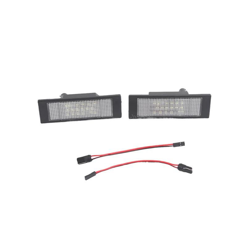 2PCS LED Car License Number Plate Light For BMW E81 E87 F21 E63 E64 F06 F12 F13 M6 Z4 E85 E86 E89 Mini Cooper Clubman Countryman