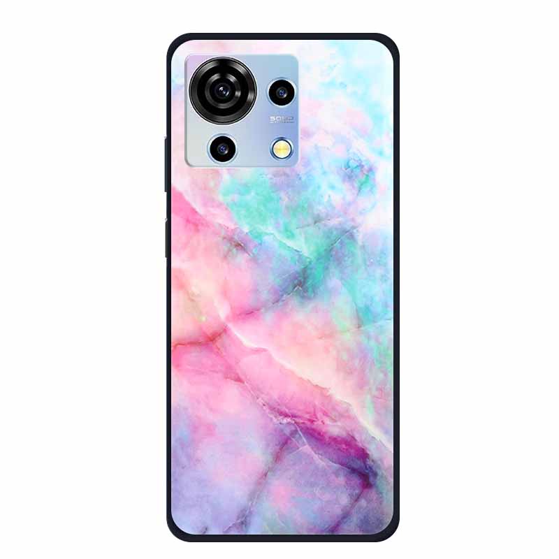 Phone Case For ZTE Blade V50 Vita Marble TPU Soft Silicone Cover for ZTE BladeV50 Vita V50Vita Cases Mica Painted Colorful Para