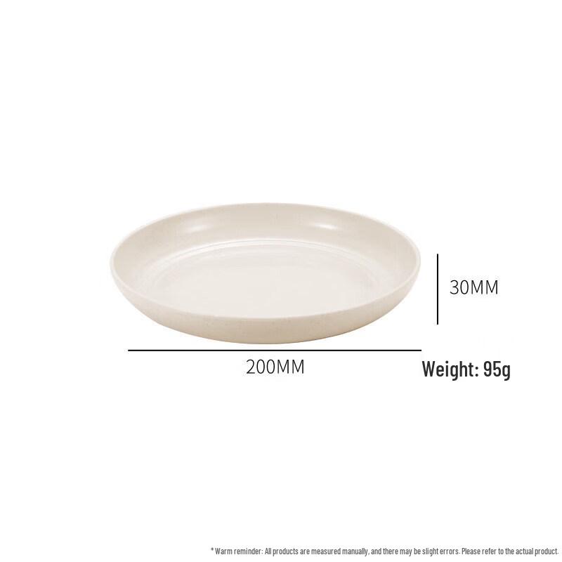 Eco-Friendly Disposable Wheat Straw Plates