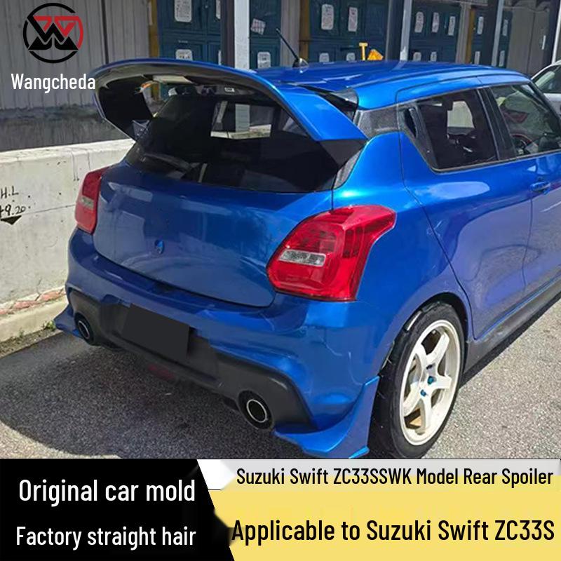 SKW Style Carbon Fiber Rear Wing Spoiler for Suzuki Swift ZC33S