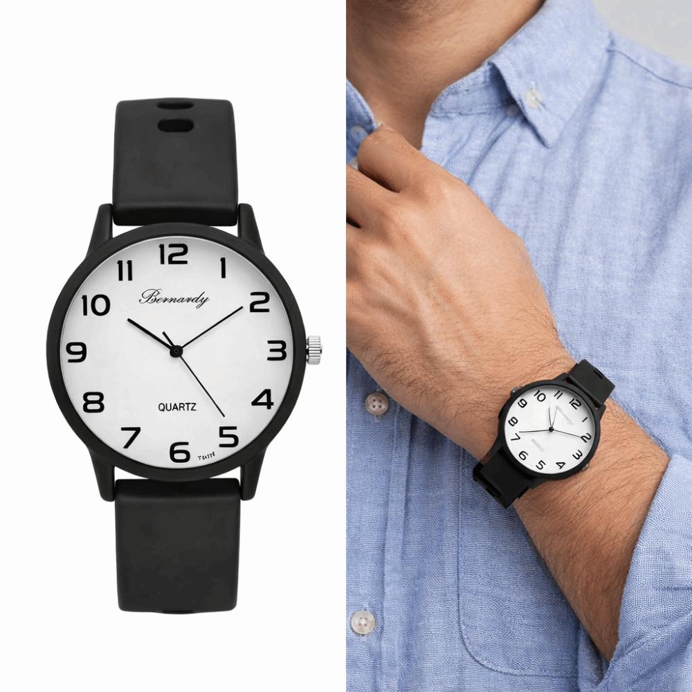 Arabic Dial Ladies Quartz Watch Silicone Band Clock Wristwatches Women Watches Student Couple Gift