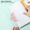 10Sheets Textbook Protection Covers A4 16K 22K Reusable Book Covers Transparent Book Covers Waterproof Slipcases School Supplies