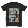 Unisex T-Shirt Susuwatari Rußgeister M Mononoke Vintage 100% Baumwolle T-Shirt Kurzarm Immer Prinzessinnenhaftes T-Shirt Kleidung