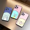 D-Sumikko Gurashi Phone Case For iPhone 16,15,14,13,12,17,Pro Max,Plus Silicone Black Case