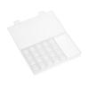28 Grids Transparent Storage Lastics Box Shatter-Resistant Individual Manicure Mini Diamonds Tools Storage Box With Cover