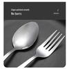 Japanese Stainless Steel Cutlery Set - Creative Knife, Fork & Chopsticks with Wood Handles, Travel-Friendly for Adults & Students