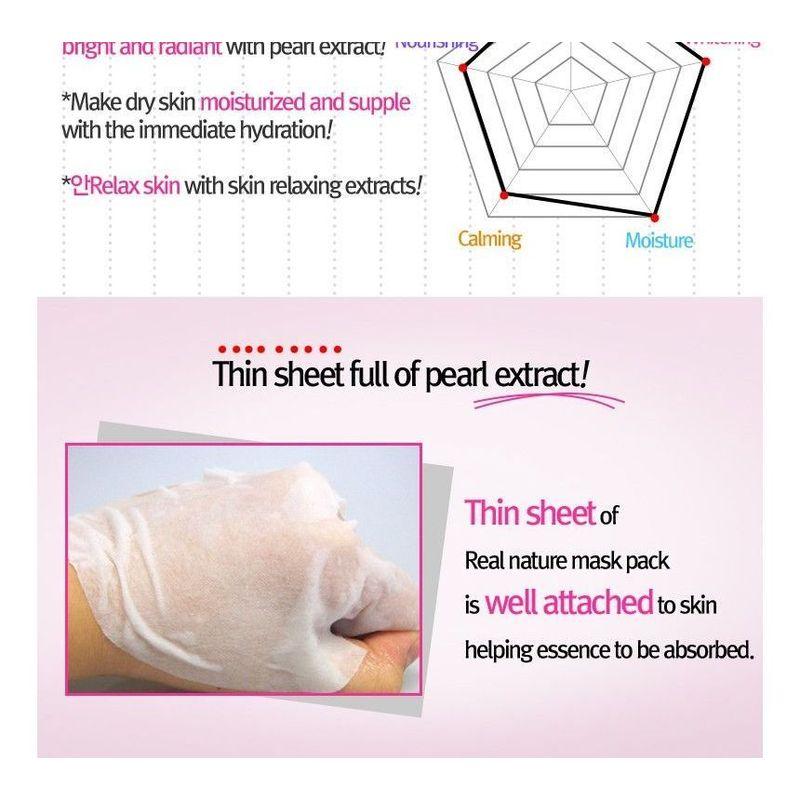 RIRE Real Nature Mask Pack (Pearl) Set
