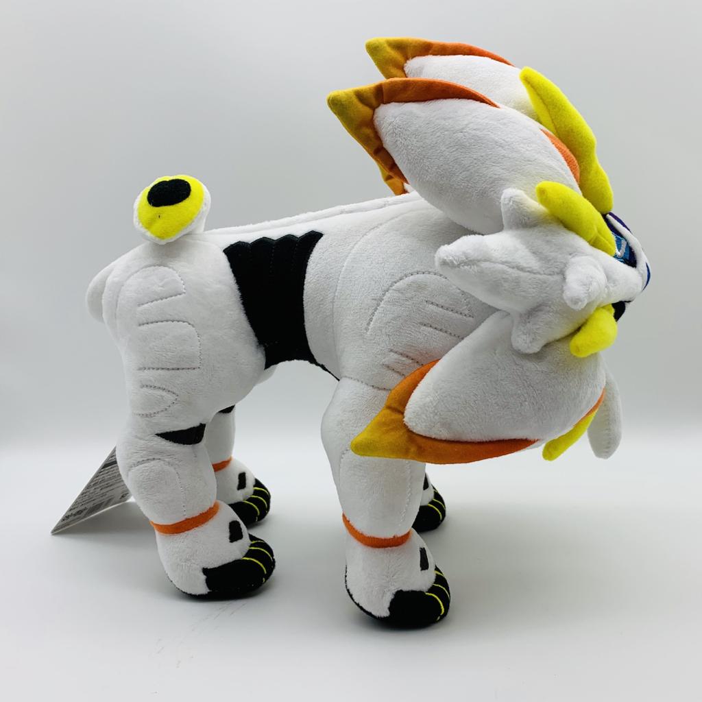 30cm Large White Sun God Sorgareo Sun Moon Beast Plush Toy