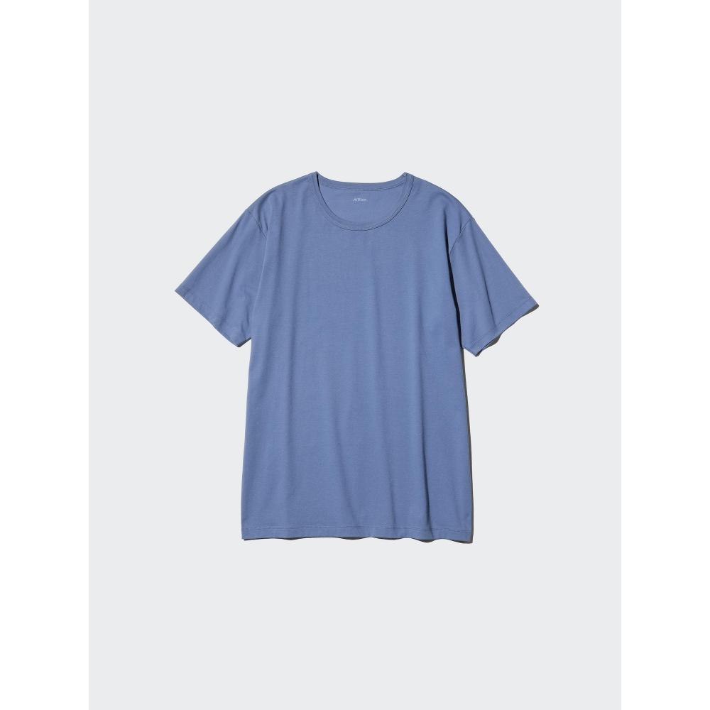 Uniqlo Japan Air Rhythm Cotton Crewneck Tee