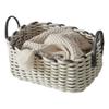 Sturdy Cotton Rope Basket with Handles Practical Woven Storage Holder Baskets For Organizing Clothes Towels And More
