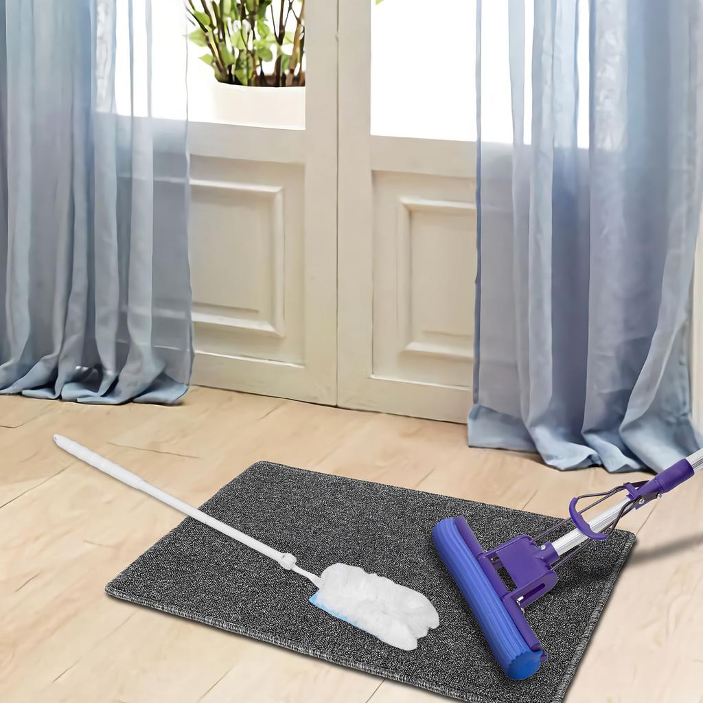 1Set Telescoping Microfiber Duster Extendable Furniture Cleaning Tool 63Cm-89Cm Washable Electrostatic Car Sofa Blinds Dust
