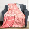 1pc Floral Pattern Lightweight Flannel Blanket, Comfortable and Warm Blanket, for Office and Camping Sofa Bed, Livingroom179