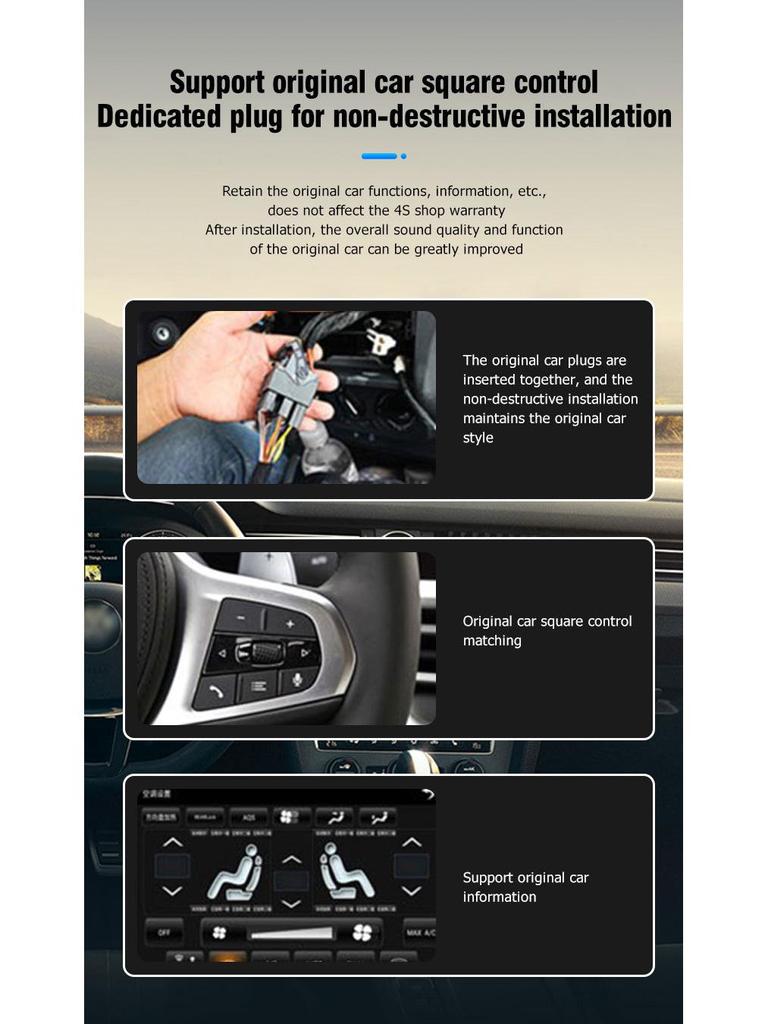 Baojun 17 Model 560 HD Car Navigator & Panoramic Dashcam DVD Recorder