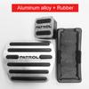 For Nissan Patrol Y62 2010- 2018 2019 2020 2021 2022 Car Foot Pedal Fuel Accelerator Brake Pedals Cover Non-Slip Pad Accessories