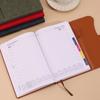 Magnetic PU Cover 2026 Schedule Planner Notepad English Office Work Planner  Student