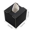 Elegant Faux Leather Tissue Holder Decorative Faux Leather Tissue Box Cover Paper Organizers Perfect For Any Room