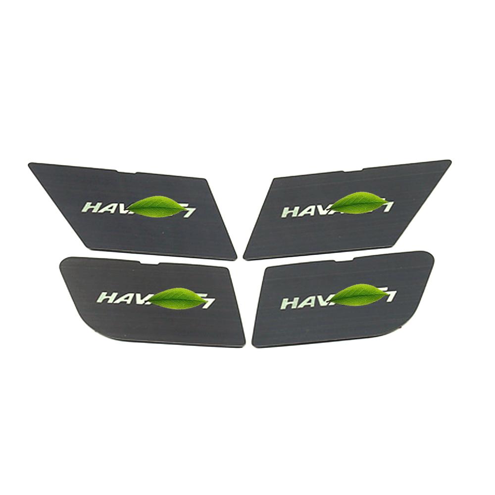 For Haval F7 F7X 2018-2024 Inner Door Handle Bowl Frame Trim Stainless Steel Protection Accessories Decorative Sticker