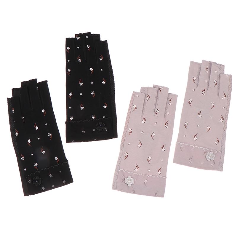 1 Pair Anti Uv Nail Gloves Uv Gel Shield Glove Fingerless Manicure Nail Art Tools Led Lamp Nails Dryer Radiation Hand