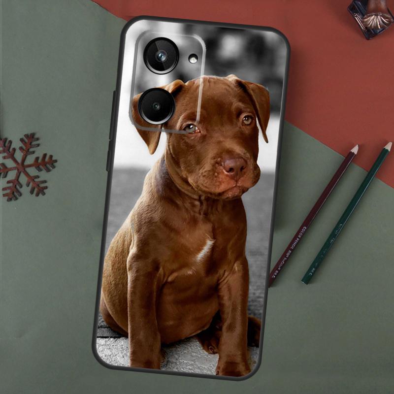 

Cute Pit Bull Dog Pitbull Case For Realme C61 C53 C55 C33 C63 C51 C65 C67 C71 C75 11 12 13 14 15 Pro Plus GT6 GT7 Pro Realme 10 Pro Plus