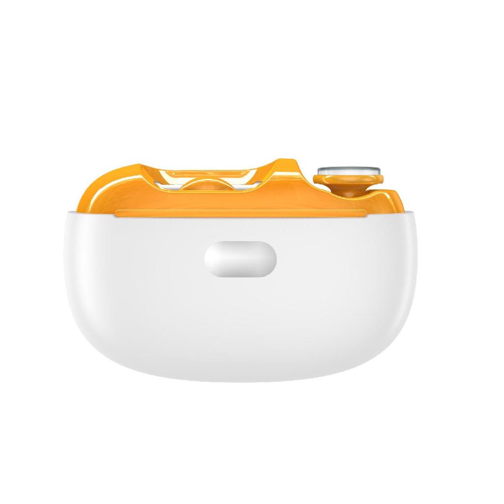 Compact 3-in-1 Electric Nail Care Set for Seniors & Kids: Clipper, Grinder, Polisher, Anti-Pinch Design, Portable.