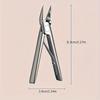 Professional Nail Clippers For Home Nail Grooves, Stainless Steel, Super Sharp And Sturdy Nail Scissors for Hands And Toes