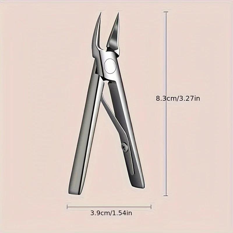 Professional Nail Clippers For Home Nail Grooves, Stainless Steel, Super Sharp And Sturdy Nail Scissors for Hands And Toes