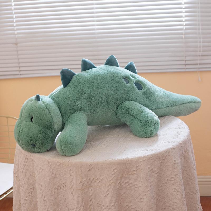 

Маленькая подушка-игрушка динозавр, плюшевая кукла, кукла зеленого динозавра, детская компаньон-кукла для успокоения 90cm（0.65kg） зелёный