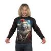 Spiral Direct Unisex Adult Santa Clown Long-Sleeved T-Shirt
