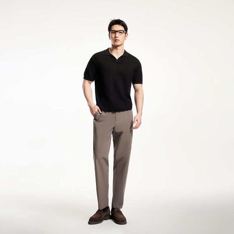 JACK&JONES Men's Embroidered Tapered Casual Pants