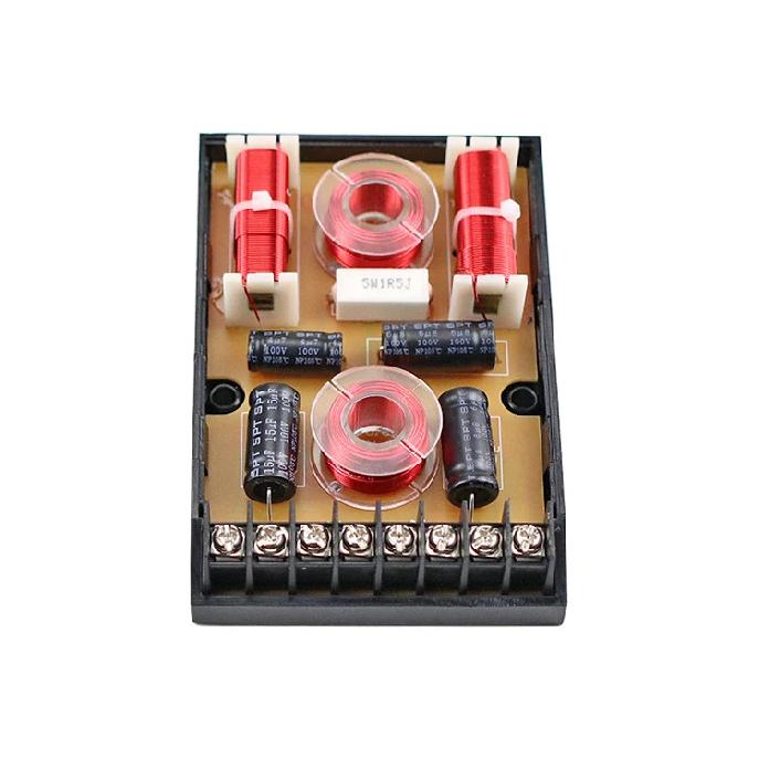 GHXAMP Divizor Crossover pentru Boxe Auto cu 3 Căi 150W Tweeter Medii Bas Boxe Audio Auto Divizor 3 Căi 800HZ-2800HZ 2 BUC