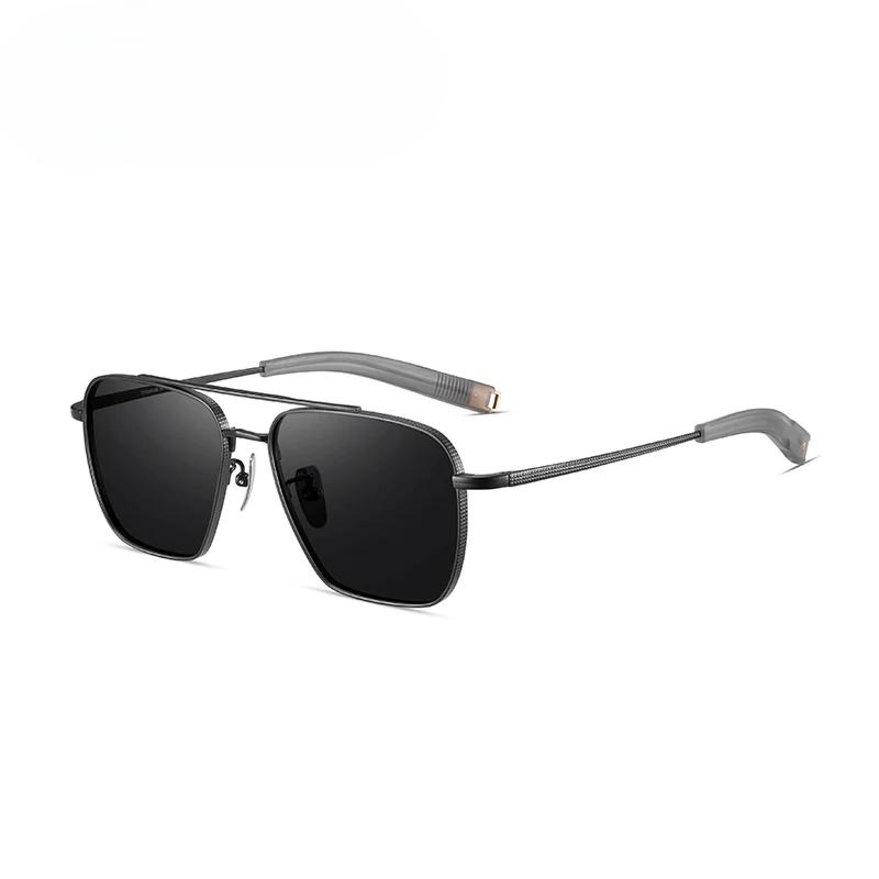 

Мужские солнцезащитные очки из чистого титана Seiko Polarized Photochromic Outdoor Shades UV400 Original Brand Sun Glasses Polarized