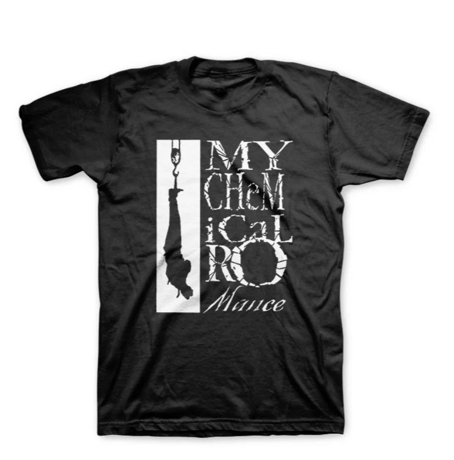 

My Chemical RoUnisexce Bat Rock Music Art Style Summer Casual TShirt Unisexs and Womens Luxury Brand S