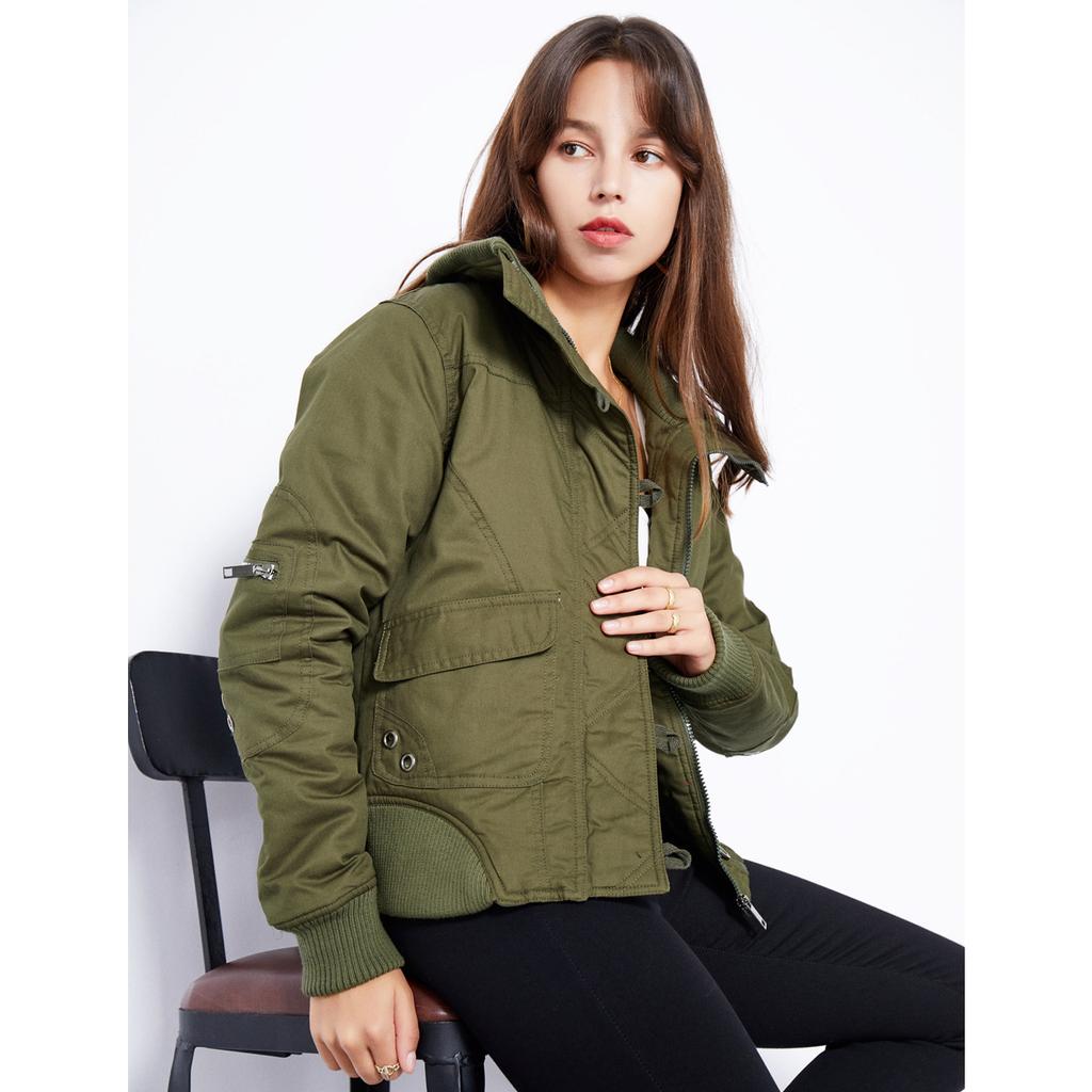 bomber jacket winter womens
