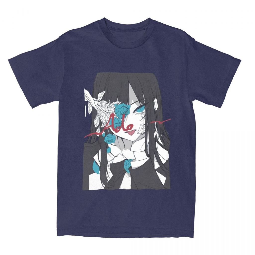 Ado Singer TShirt Kyogen Album Merch Novelty T Shirts ShortSleeve Funny Tshirt Summer Cotton Breathable Plus Size Clothes