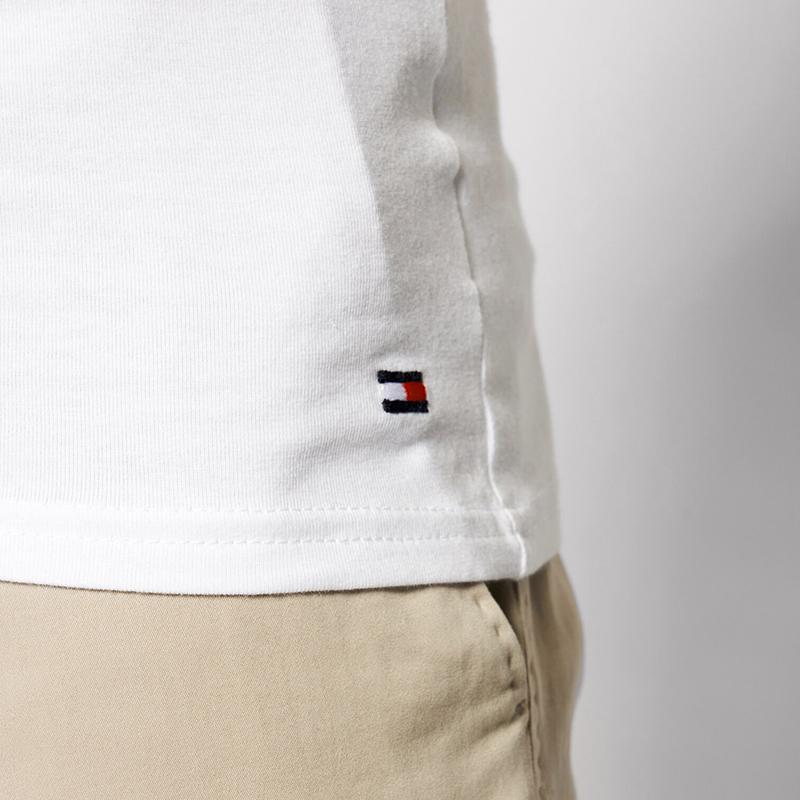Tommy Hilfiger Men' T-Shirt White Set of 3 2S87905187-100