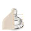 White Non-stick Silicone Spatula Oil Brush Food Clip Cooking Utensils Beef Meat Egg Kitchen Scraper Wide Pizza Cooking Tools