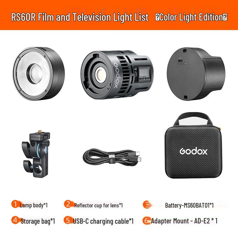 Godox Nori RS60R RGB COB Video Light