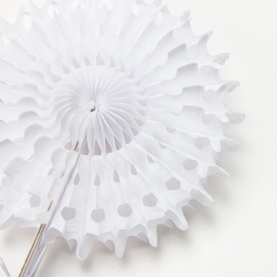 

5pcs Snowflake Fan Paper Flip Flower Ornament Christmas Party Wall Decorative Hanging Accessories Festive Atmosphere Creator